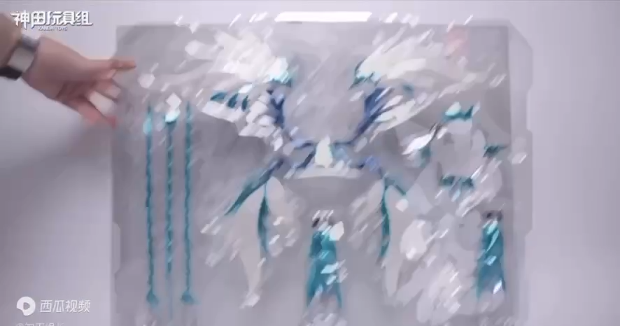 NEW IN BOX CangDao CD-03B Ice Sparrow Vermilion Bird Mecha ALLOY