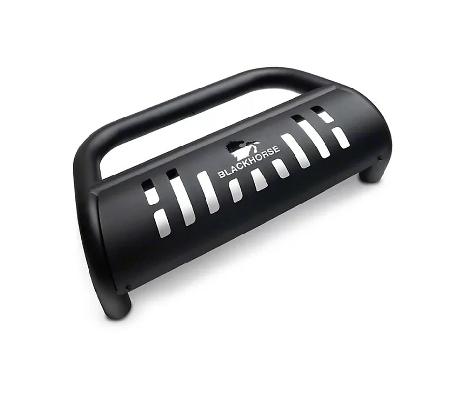 Placa de deslizamiento Black Horse Bull Bar ajuste negro Mazda Tribute 2001-2006 Foto 3 de 4