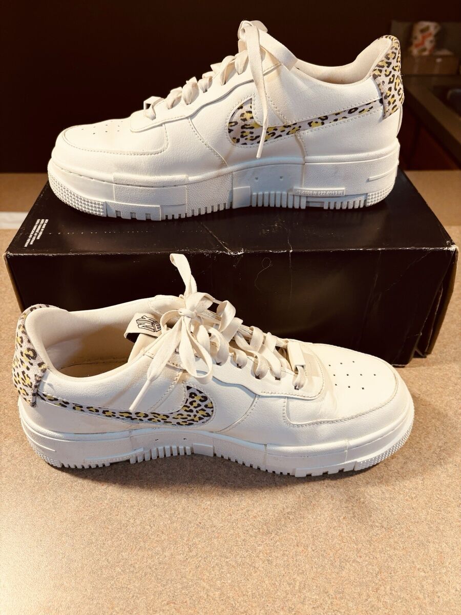 New Nike Air Force 1 Low Pixel White Leopard WOMEN DH9632 New Nike Air Force 1 Low Pixel White Leopard WOMEN DH9632