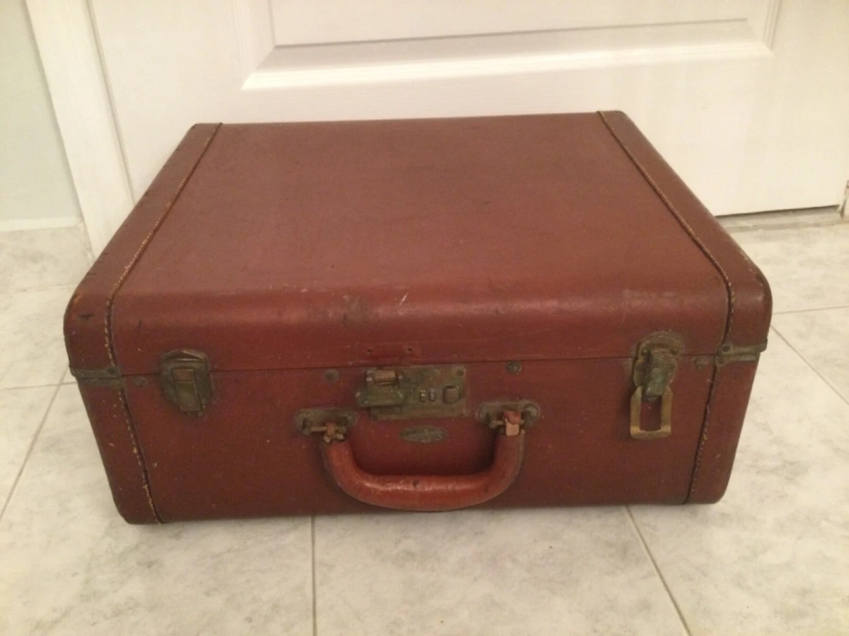 Vintage suitcases best sale ebay