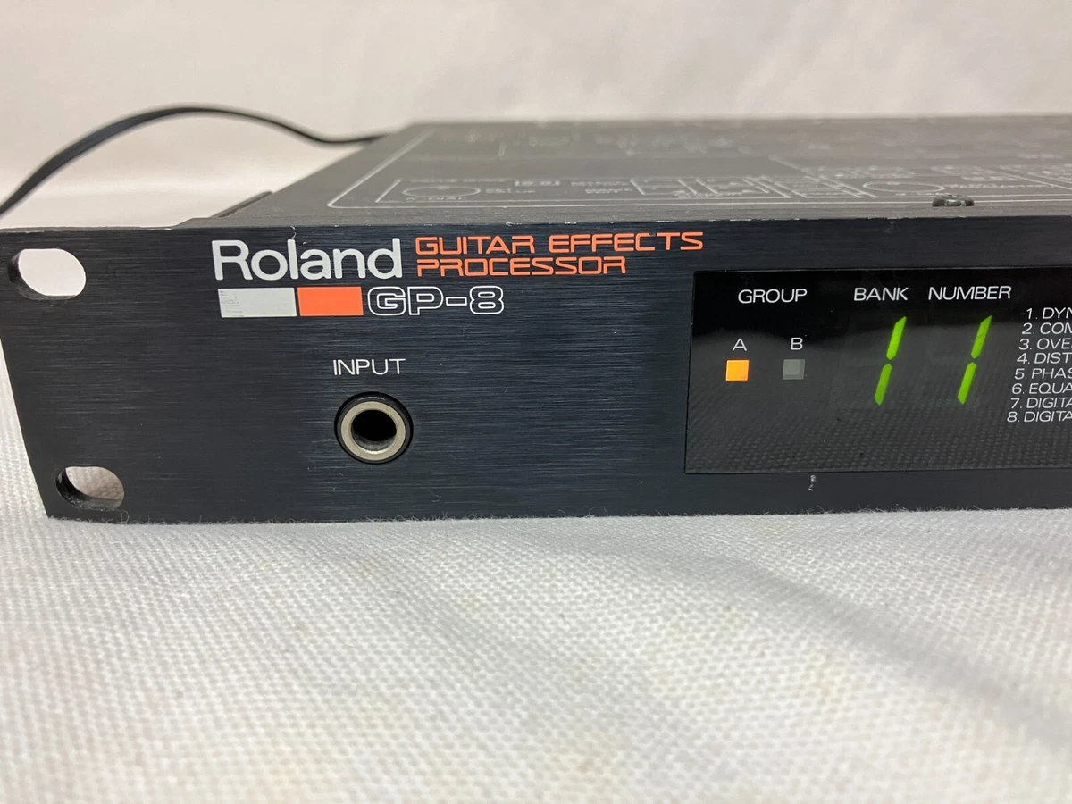 Roland GP-8 Guitar Multi Effects Processor Japan Vintage Tested | eBay