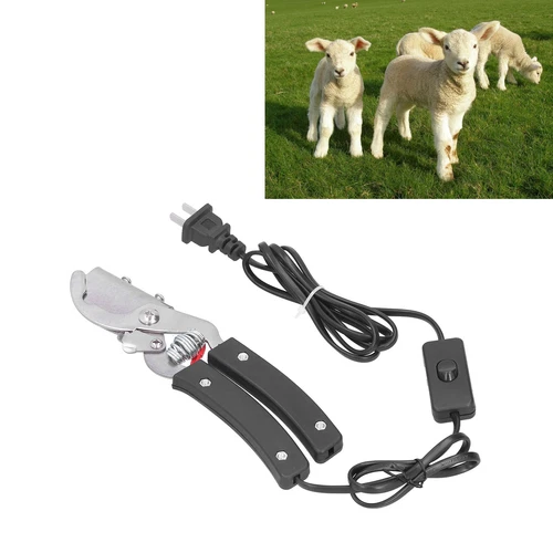 Electric Heating Tail Clamp Cutter Tail Cutting Plier For Piglets Sheep Dog HOT - Picture 9 of 20