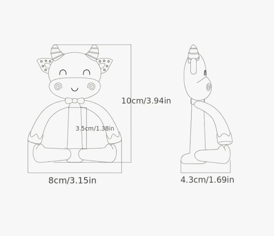 3D Cartoon Silicone Bite Teeth Grinding Rod For Babies Soft And Durable Toy - Image 2 of 3