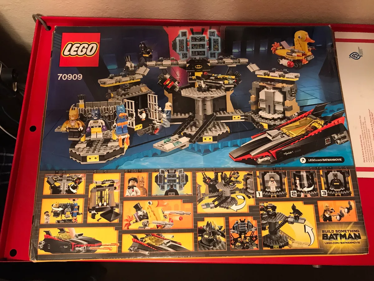 Lego The Batman Movie Batcave Break-in (70909) Building Kit 1047 Pcs  Retired Set