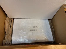 RIGHT SIDE ONLY Pleasant Hearth Glass Fireplace Door top handle AN-1010SN Nickel