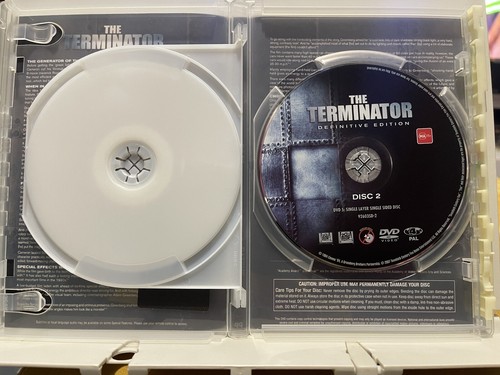 Terminator, The Definitive Edition 2 Disc Arnold Schwarzenegger Movie - Picture 4 of 4