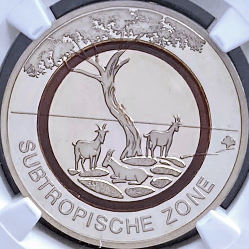 GERMANY. 2018, 5 Euro, Polymer - NGC PF69 - Top Pop 🥇 Subtropical Karlsruhe - Picture 3 of 10