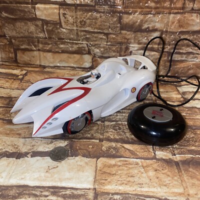 2006 TYCO Speed Racer 12  Wired Remote Control RC Mach 6 Tested RARE!