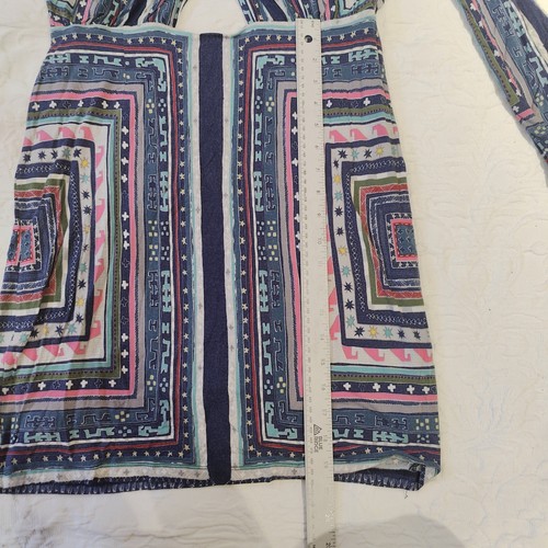 Mara Hoffman Magic Carpet Ride Ruched Keyhole Knit Dress Medium - Picture 7 of 10