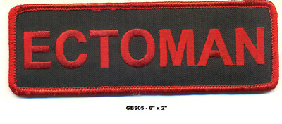 ''ECTOMAN'' GHOSTBUSTERS NAMETAPE PATCH - GBS05