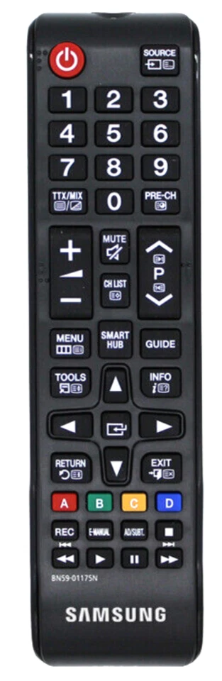 New GENUINE Remote Control For Samsung Tv UE48H6590SVXZG UE48H6600SVX - Image 2 of 2