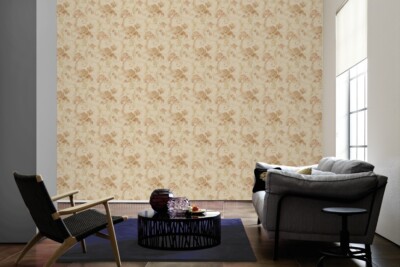   2,83 qm 1 Ro. AS Creation  Architect  Papers  95983-3 cremebeige glanz Blüten