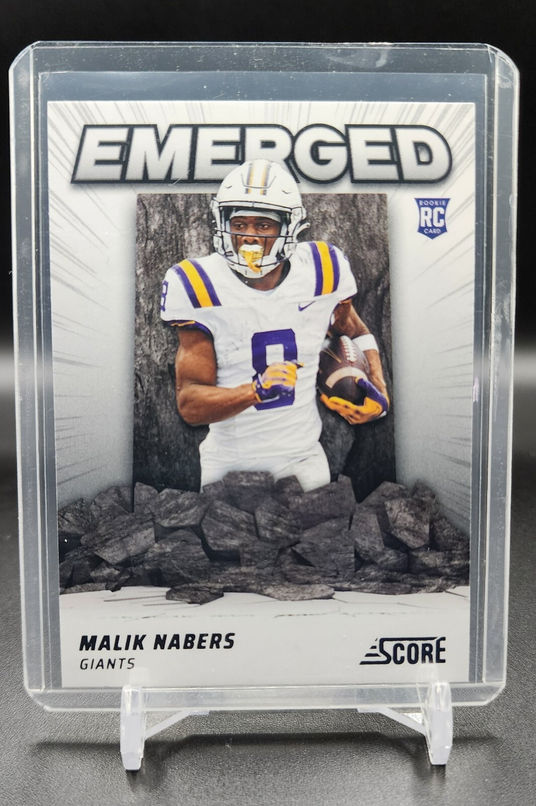 2024 Score - Emerged #EM-MNS Malik Nabers (RC)