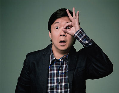 **SCHAUSPIELER** Ken Jeong original Autogramm *HANGOVER* signed 10x8 Foto [12630]