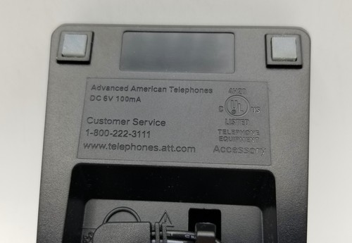 Charging Dock Charger for AT&T Cordless Land Line Telephone Handset Model 4H20 - Photo 6 sur 9