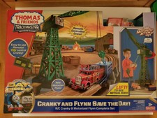 trackmaster cranky and flynn save the day