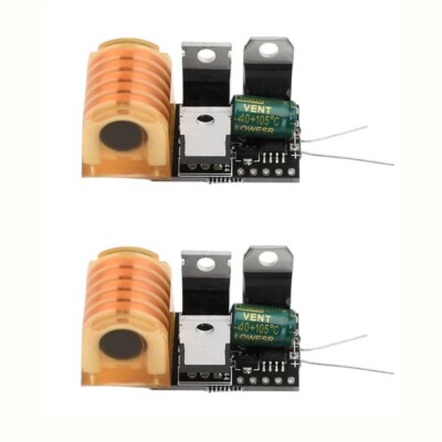 2X DC 12-24V TO 20KV High Frequency AC High Volt Module Boost Coil for Ignition