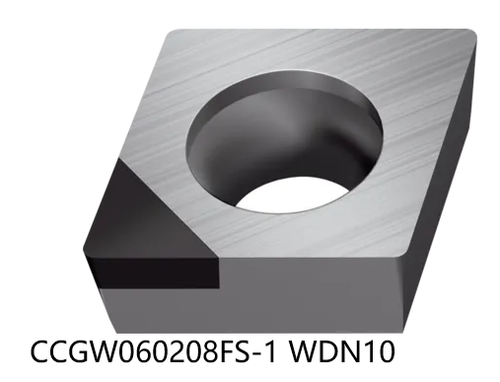 2  PCS  ORIGINAL  INSERTS          CCGW060208FS-1 WDN10 - Foto 1 di 4