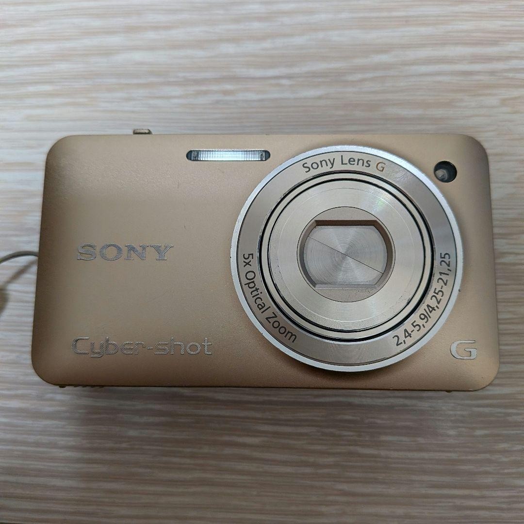 Sony Cyber-shot DSC-WX5 Gold Digital Camera Full Accessories 3