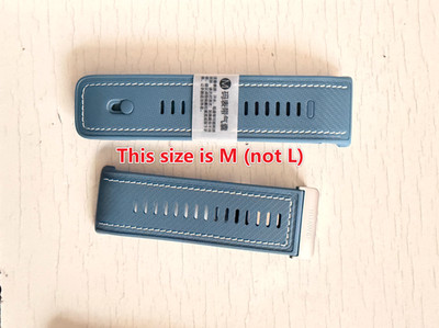 Original Huawei Watch D2 M Leatherette Airbag Watch Strap Band - Blue (Full set)