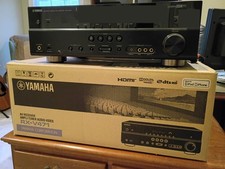 Yamaha RX-V471 5.1 Channel HDMI AV Receiver ARC 3D w/ Remote Bundle Tested