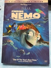 Finding Nemo (DVD, 2003, 2-Disc Set) - Good Condition - Pixar Classic!