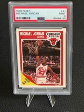 1989-90 Fleer - Michael Jordan #21 PSA 9