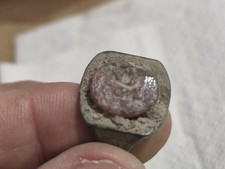 Bysantinisches Silber Ring ( 8 -12Jh,n Chr) Sehr Sch&ouml;ne Patina)