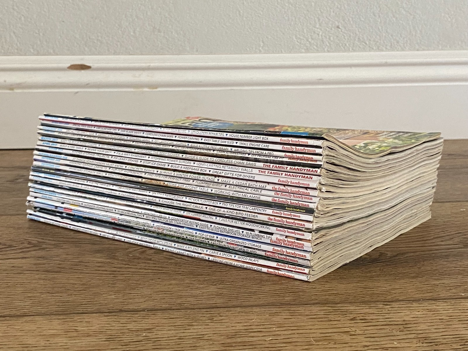 Family Handyman Magazine 2017 - 2024 Lot of 25 DIY Home Garden Renovations