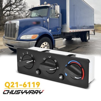 NEWEST A/C Climate Control Module Panel Replacement Q21-6119 For Peterbilt Truck
