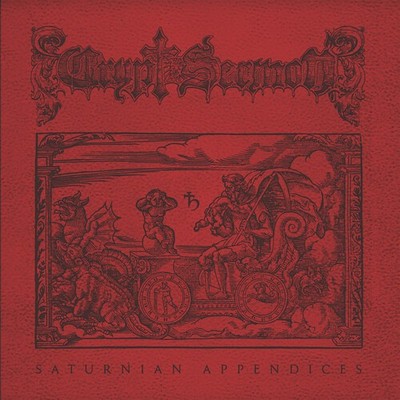Crypt Sermon - Saturnian Appendices [New Vinyl LP] Colored Vinyl, Clear Vinyl, S