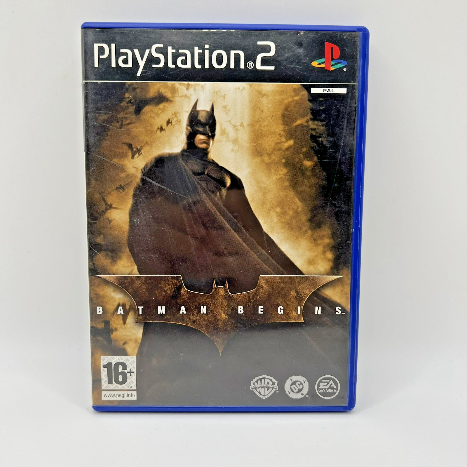 Batman Begins PS2 Sony Playstation 2 PAL ITA Jeu Usé Italien COMPLÈTE