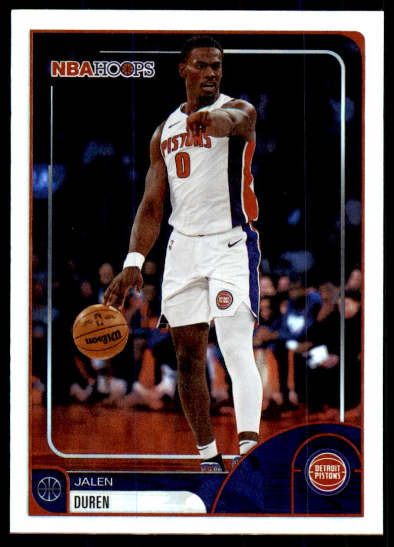 2025-26 Hoops #99 Jalen Duren Rainbow