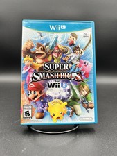 Super Smash Bros Wii U Game CIB Nintendo Wii U 2014 Complete with Manual Tested