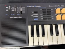 Vintage Realistic Concertmate-650/Casio SK-5 completo perfettamente funzionante 