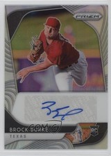 2020 Panini Prizm Rookie Auto Silver Prizm Brock Burke #RA-BB Auto 6o3