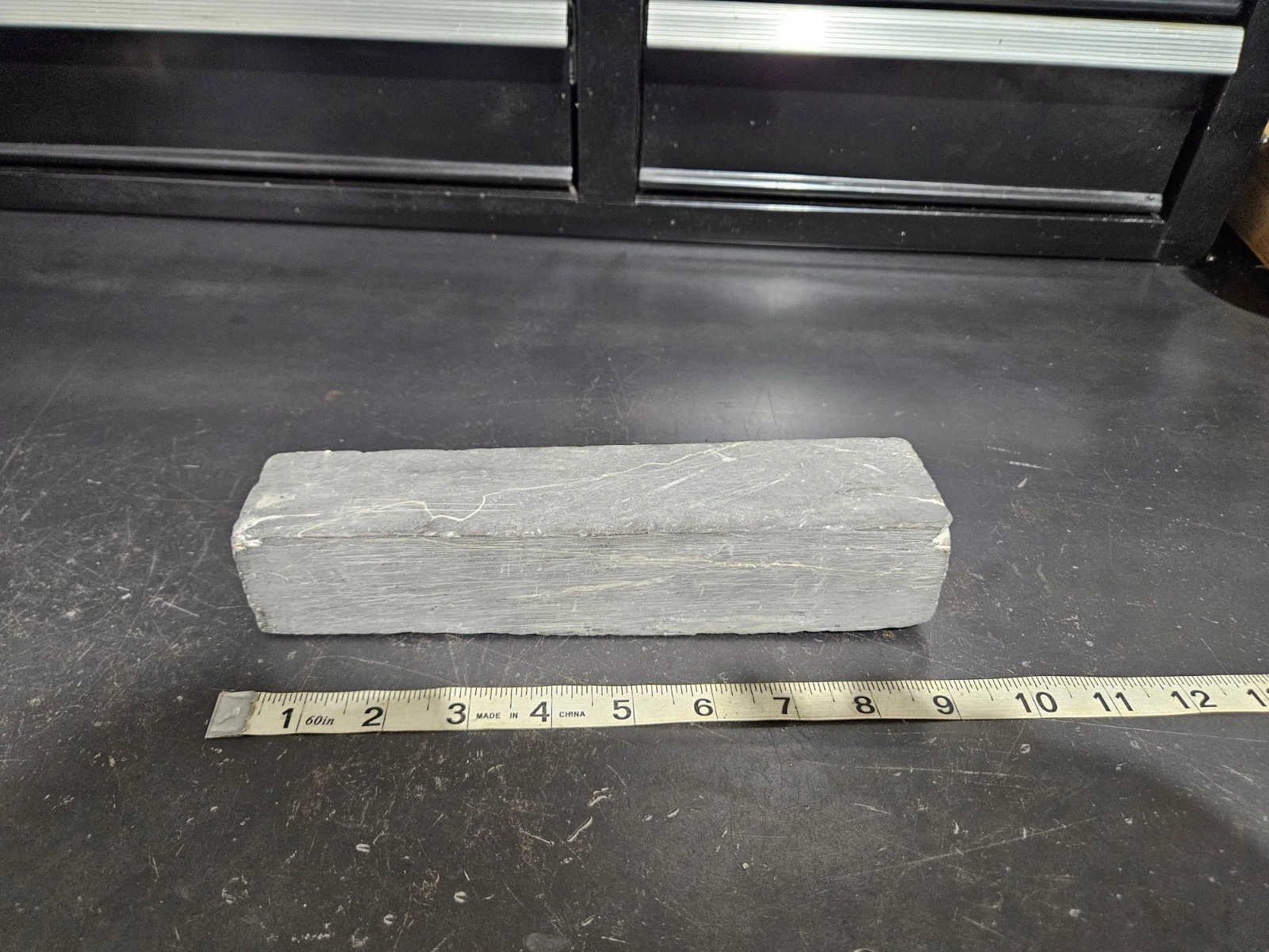 Vtg. 1970s Shohonyama 900g + Japanese Natural Whetstone Sharpening Stone JAPAN