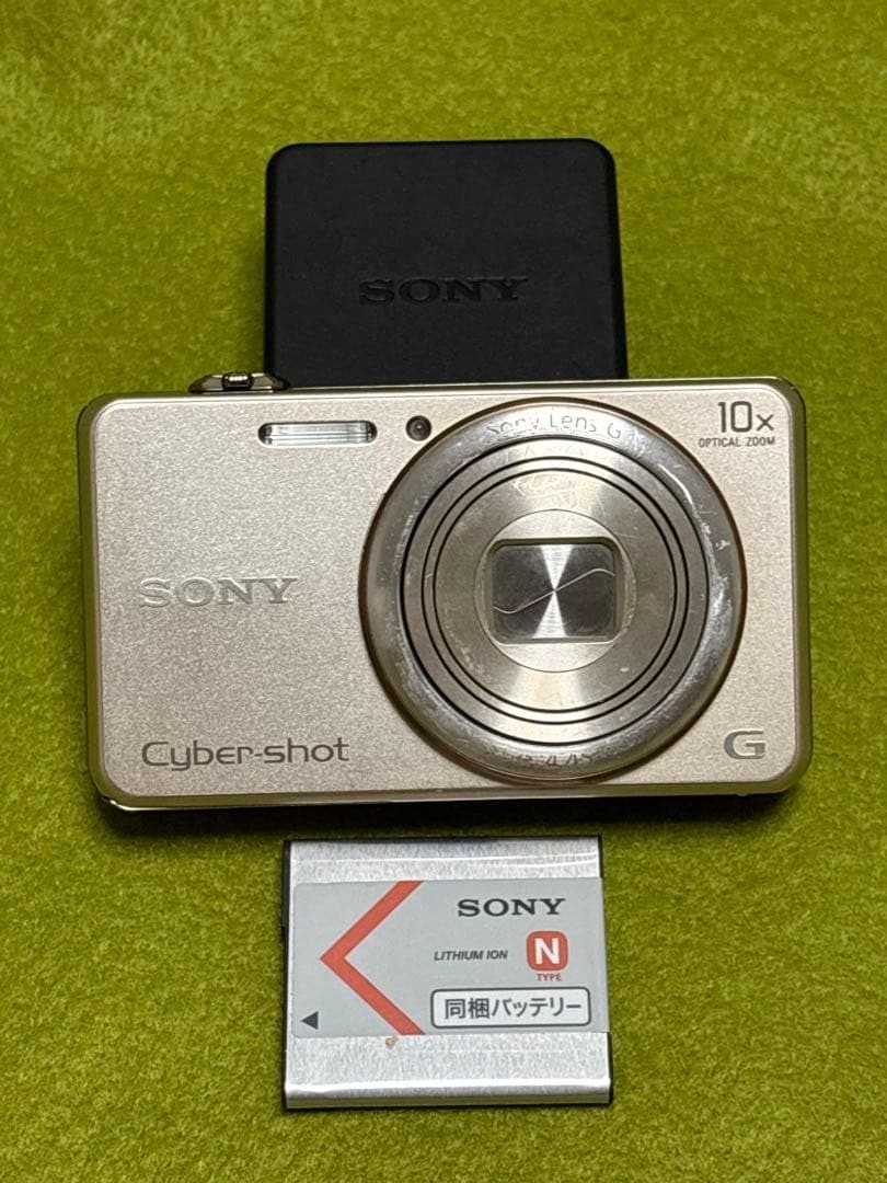 SONY Cyber Shot DSC-WX200 Silver Digital Camera 10x Zoom 18.2MP