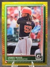 2025 Donruss Baseball, James Wood FOTL GOLD GLITTER SSP /5, Nationals