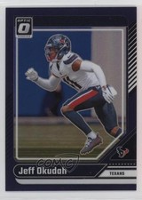 2024 Panini Donruss Optic Purple Prizm 3/60 Jeff Okudah #81 s3g