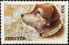 OWNEY, THE POSTAL DOG  #4547