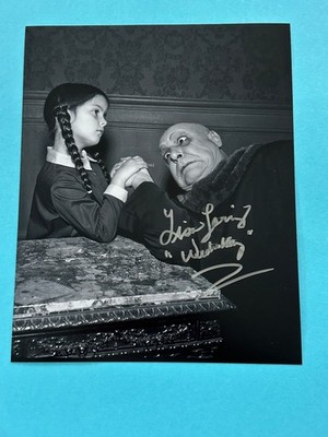 Lisa Loring  -   Wednesday   - signed, original Autogramm !!!