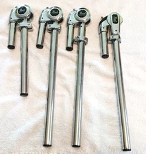 LOT OF 4 USED PEARL TH1030 TH1030I TH900I RACK TOM HOLDERS WORK GREAT FREE SHIP