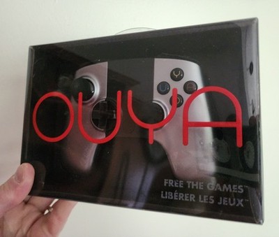 New Sealed Ouya OGC1 Silver Wireless Game Controller 100% You WILL be PLEASED!