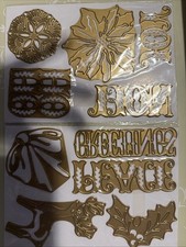Anna Griffin HOLIDAY SEASONAL Cut  Emboss Dies  NEW   466