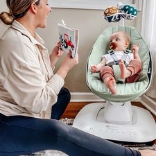 4moms Mamaroo 5.0 SAGE Green Baby Swing Multi-Motion Rocker/Bouncer