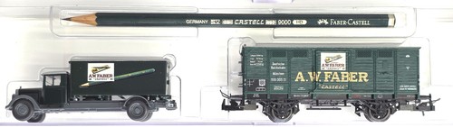 Trix 23987 Güterwagen-Set Museumsmodell 2001 Faber-Castel Modellbahn | Zustand: Neu