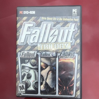 Fallout Trilogy (PC DVD-ROM 2009) Fallout 1, 2 And Tactics. untested