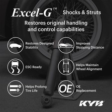 Kyb 3340132 Excel-g Gas Strut Kyb 3340132 Excel-g Gas Strut