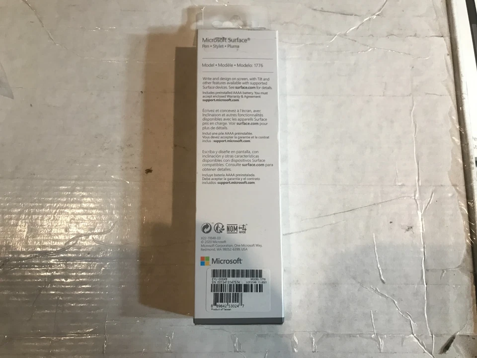 Microsoft  Surface Pen EYU-00049  Model 1776 Ice Blue - Image 2 of 2